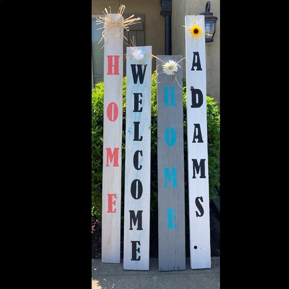 Home or welcome signs :) I can make whatever sign - Picture 2 of 3